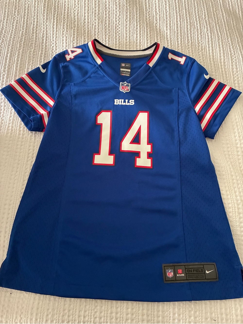 Buffalo Bills #14 - Diggs Blue Nike On-Field Jersey